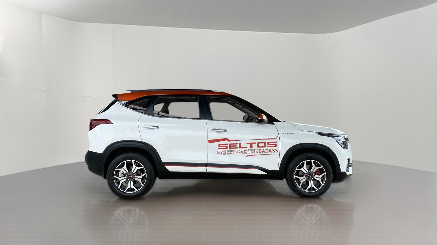 2019 KIA SELTOS GTX 1.4 GDI AT PETROL, Petrol, Automatic, 14,381 km, Right Side View