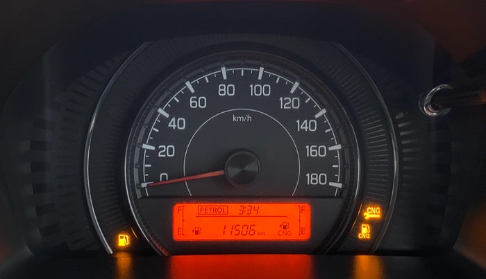 2022 Maruti Celerio VXI CNG D, CNG, Manual, 12,440 km, Odometer Image