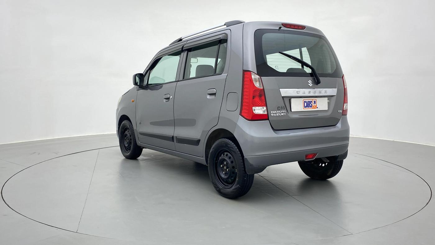 2013 Maruti Wagon R 1.0 VXI, Petrol, Manual, 78,637 km, Left Back Diagonal