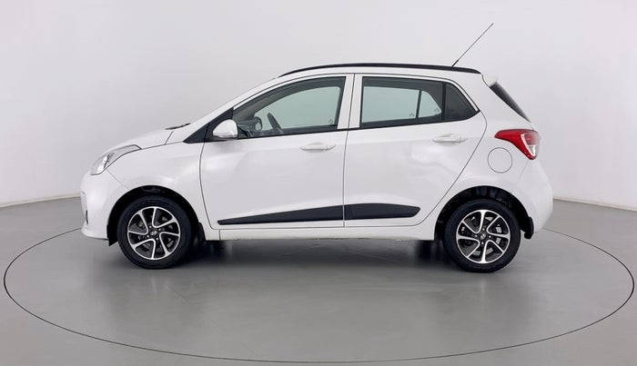 2017 Hyundai Grand i10 SPORTZ (O) 1.2 AT VTVT, Petrol, Automatic, 45,471 km, Left Side