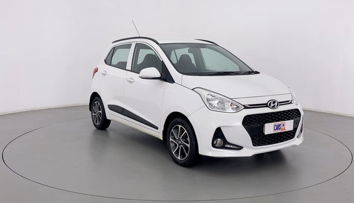 2017 Hyundai Grand i10 SPORTZ (O) 1.2 AT VTVT, Petrol, Automatic, 45,471 km, Right Front Diagonal
