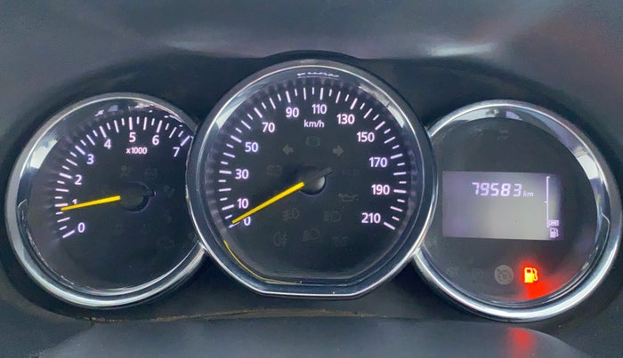 2017 Renault Duster RXL PETROL 104, CNG, Manual, 79,645 km, Odometer Image