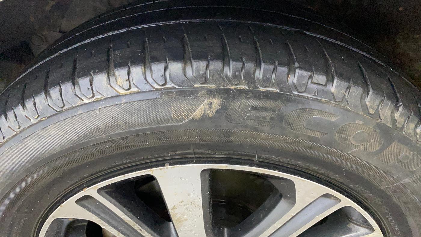 2019 Honda City 1.5L I-VTE V CVT, Petrol, Automatic, 1,19,388 km, Left Front Tyre Tread