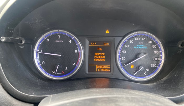 2018 Maruti S Cross ZETA 1.3, Diesel, Manual, 1,17,600 km, Odometer Image