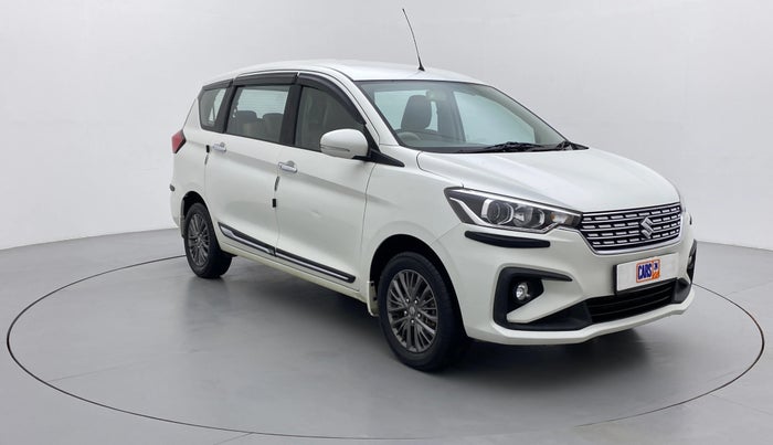 2019 Maruti Ertiga ZXI SMART HYBRID AT, Petrol, Automatic, 44,448 km, Right Front Diagonal