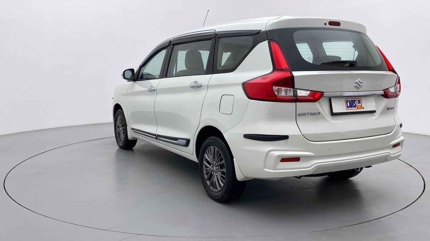 2019 Maruti Ertiga ZXI SMART HYBRID AT, Petrol, Automatic, 44,448 km, Left Back Diagonal