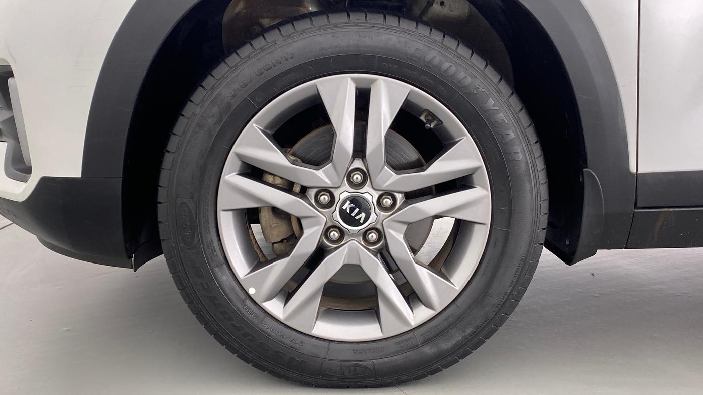 2019 KIA SELTOS HTX+ AT 1.5 DIESEL, Diesel, Automatic, 35,180 km, Left Front Wheel