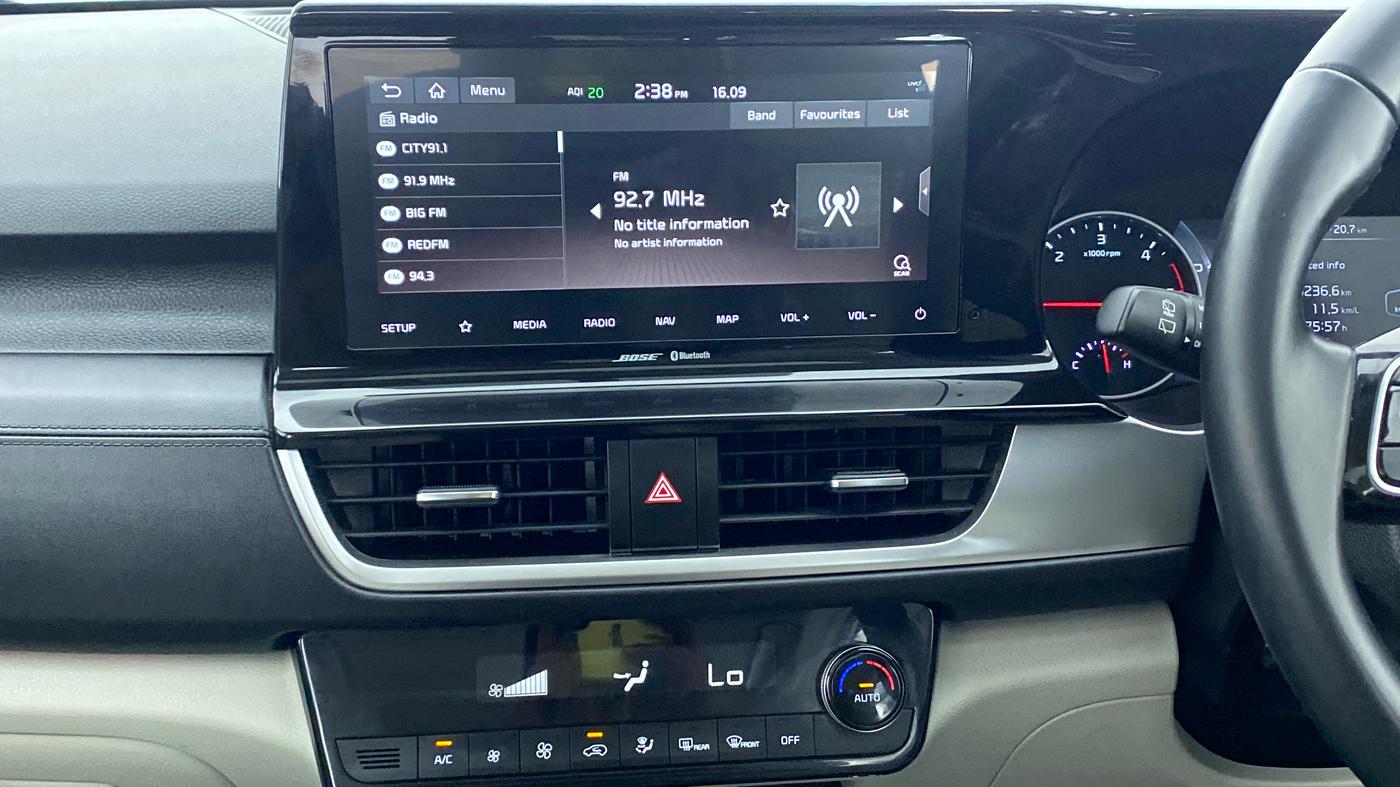 2019 KIA SELTOS HTX+ AT 1.5 DIESEL, Diesel, Automatic, 35,180 km, Air Conditioner