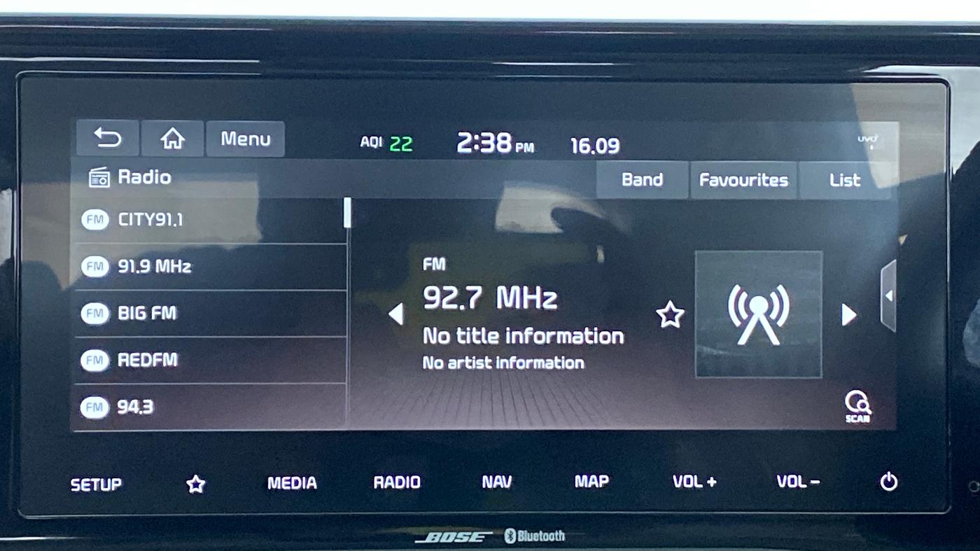 2019 KIA SELTOS HTX+ AT 1.5 DIESEL, Diesel, Automatic, 35,180 km, Infotainment System