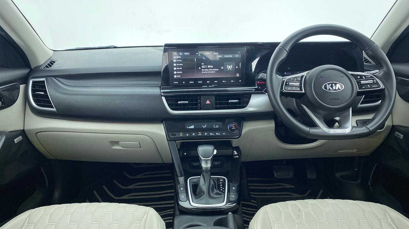 2019 KIA SELTOS HTX+ AT 1.5 DIESEL, Diesel, Automatic, 35,180 km, Dashboard