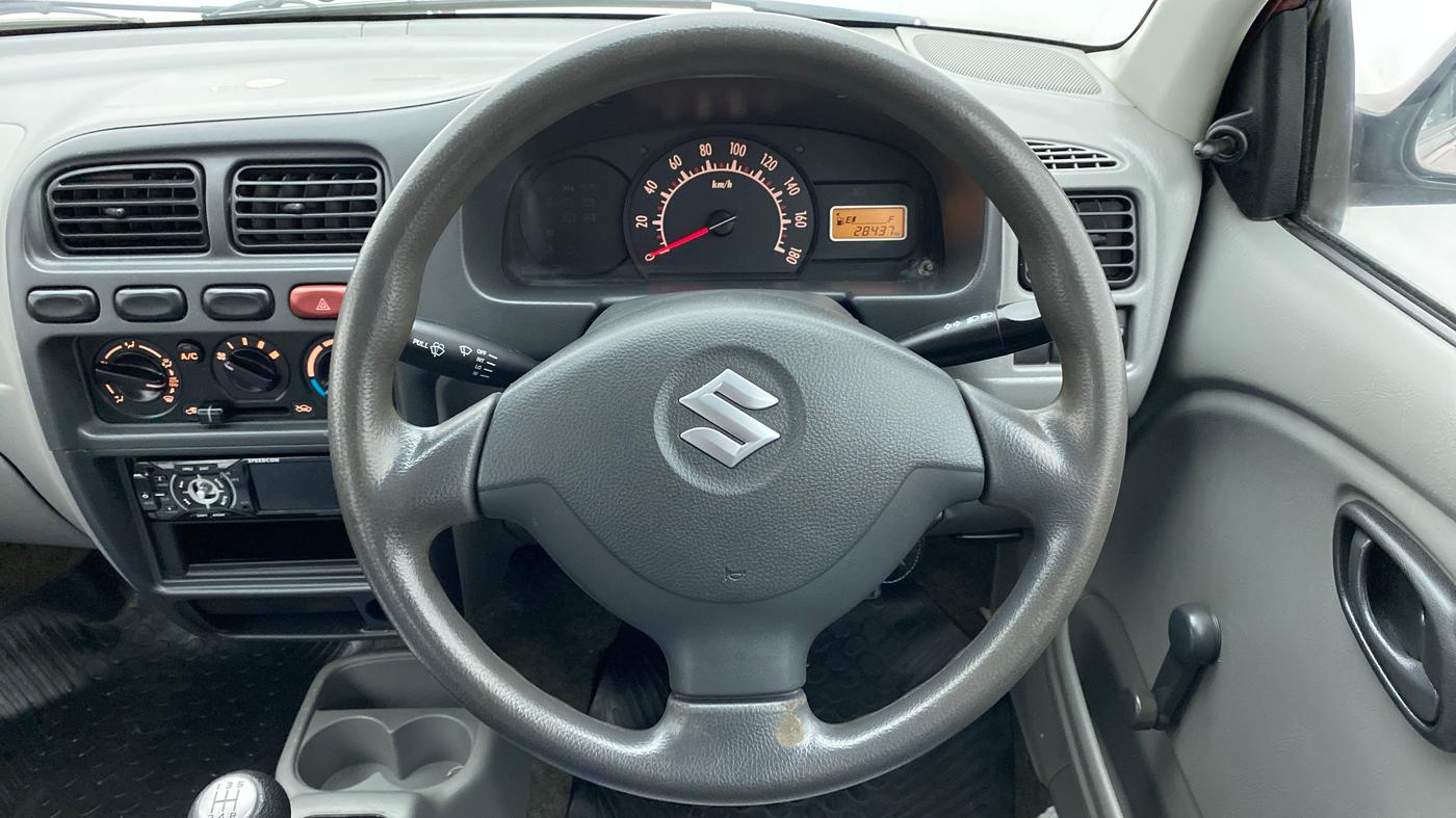 2010 Maruti Alto K10 LXI P, Petrol, Manual, 28,906 km, Steering Wheel Close Up