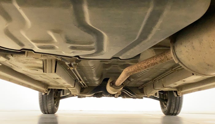 2010 Maruti Wagon R 1.0 LXI, Petrol, Manual, 80,371 km, Rear Underbody