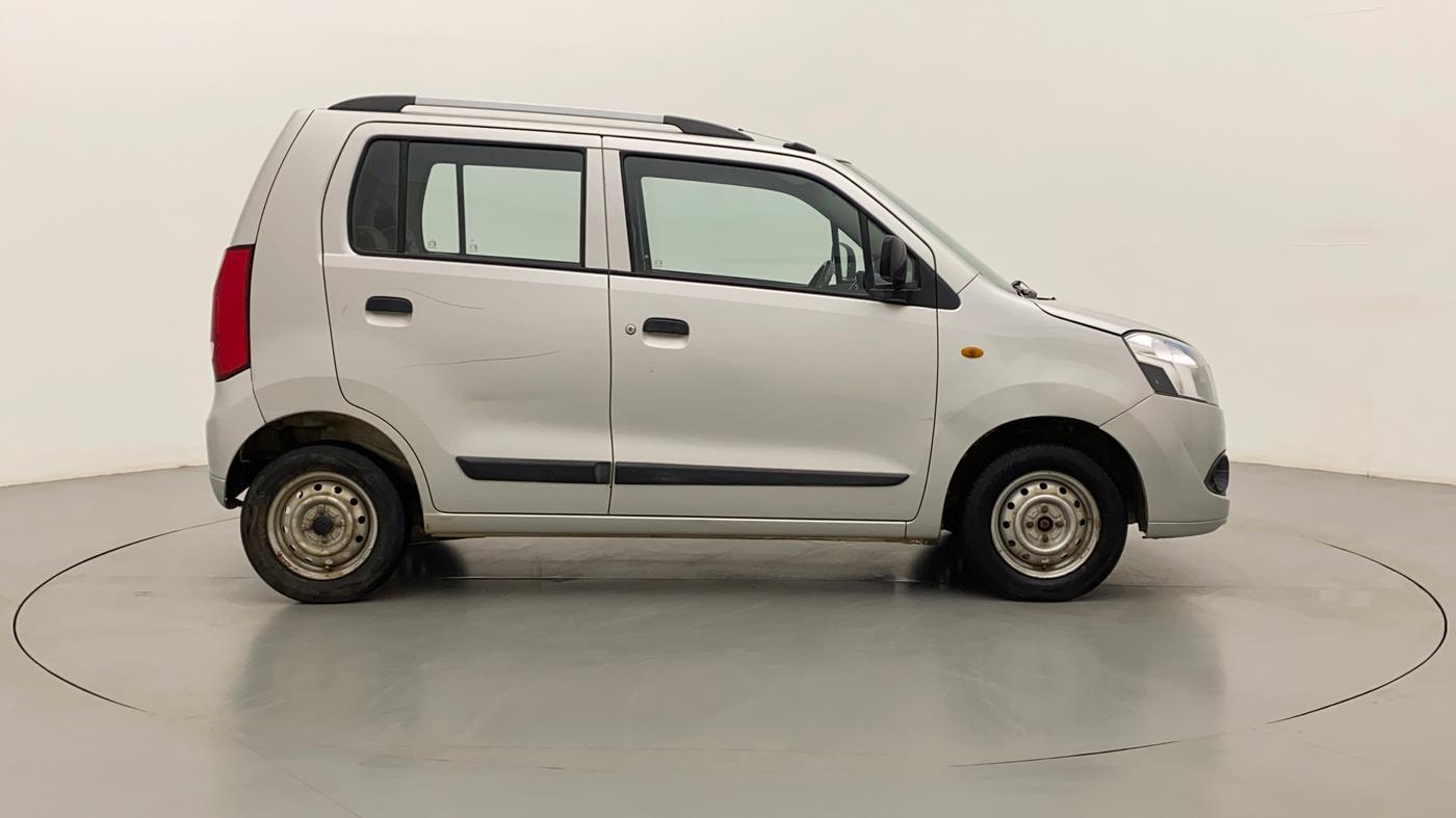 2010 Maruti Wagon R 1.0 LXI, Petrol, Manual, 80,371 km, Right Side View
