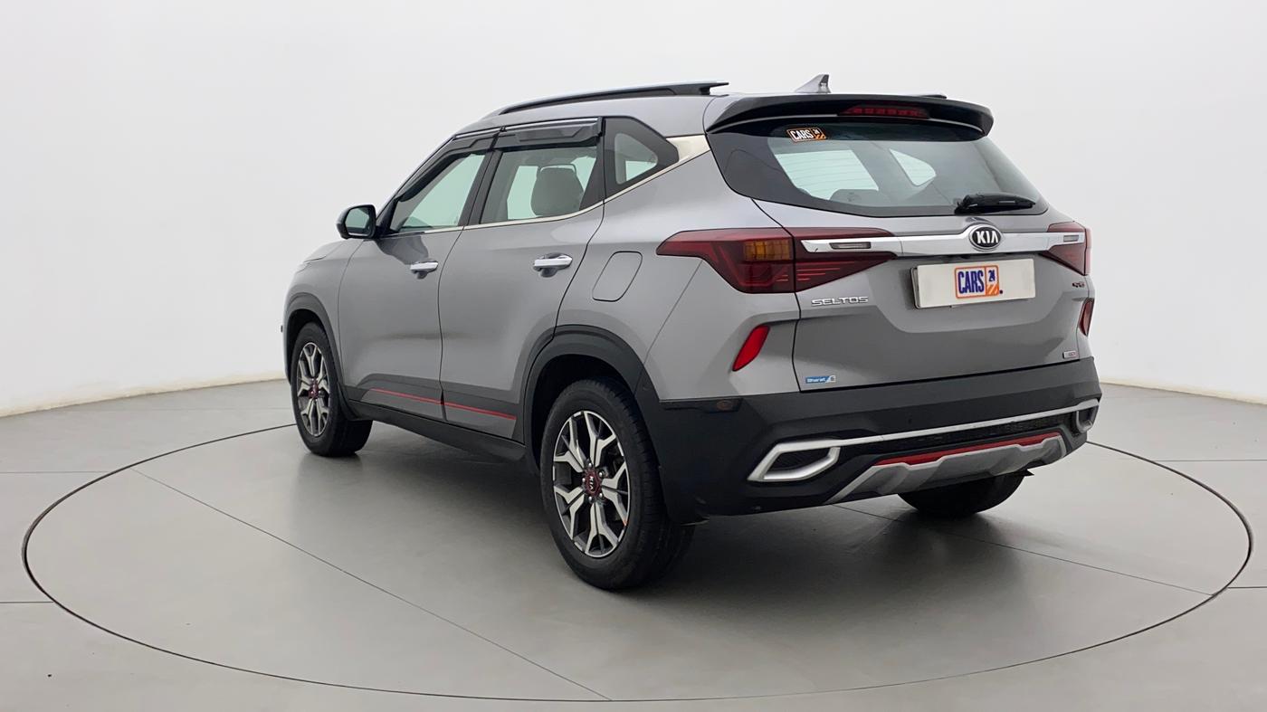 2019 KIA SELTOS GTX PLUS DCT 1.4 PETROL, Petrol, Automatic, 48,060 km, Left Back Diagonal