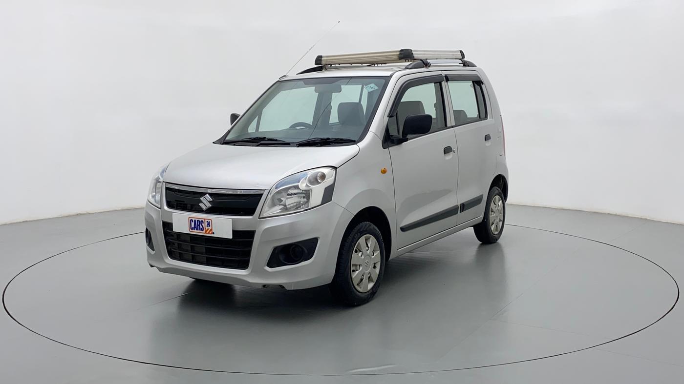 2014 Maruti Wagon R 1.0 LXI CNG, CNG, Manual, 67,675 km, Left Front Diagonal