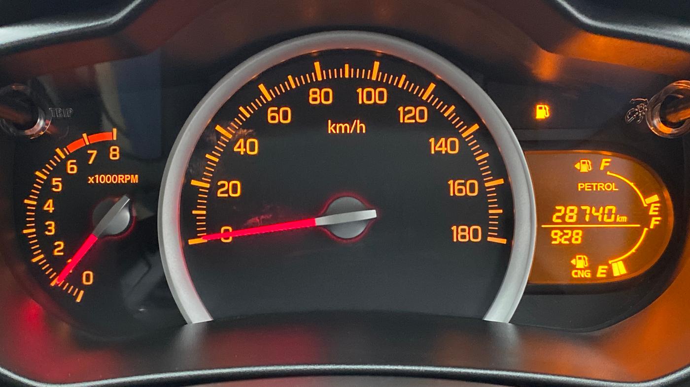 2019 Maruti Celerio VXI CNG OPT, CNG, Manual, 28,795 km, Odometer Image