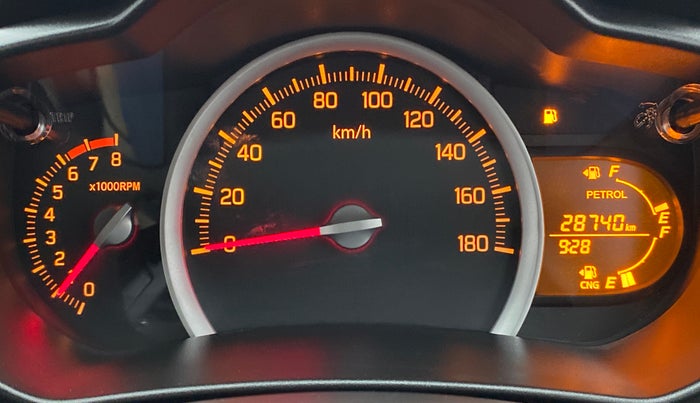 2019 Maruti Celerio VXI CNG OPT, CNG, Manual, 28,795 km, Odometer Image