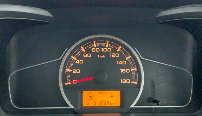 2016 Maruti Alto K10 LXI CNG, CNG, Manual, 91,884 km, Odometer Image