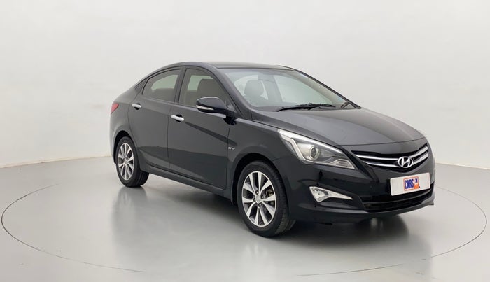 2017 Hyundai Verna FLUIDIC 1.6 SX VTVT, Petrol, Manual, 84,183 km, Right Front Diagonal