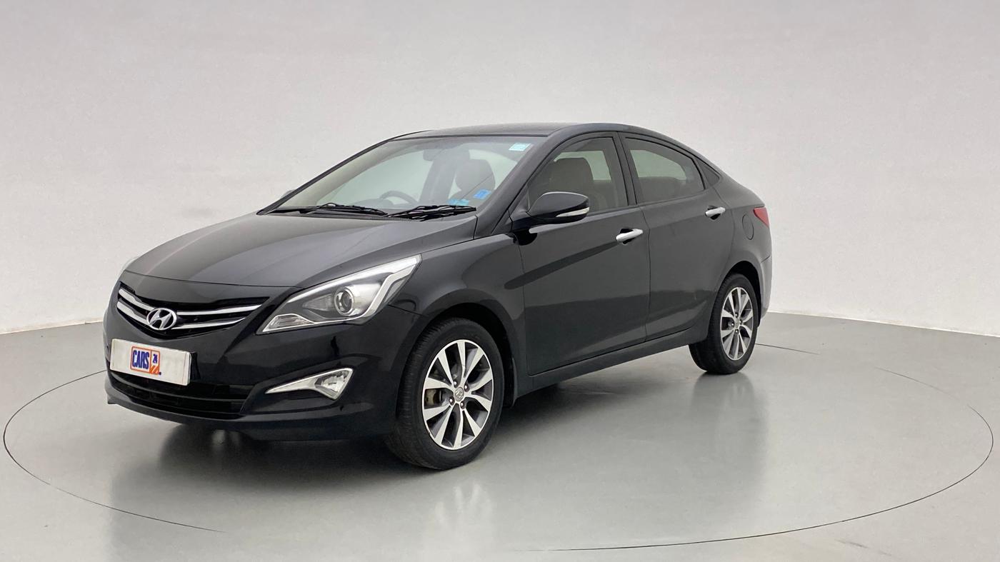 2017 Hyundai Verna FLUIDIC 1.6 SX VTVT, Petrol, Manual, 84,183 km, Left Front Diagonal