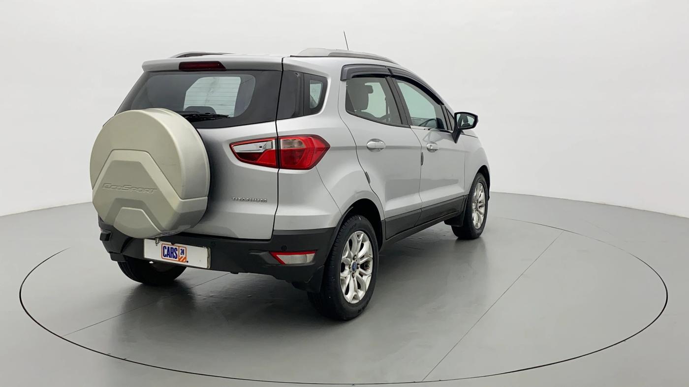 2015 Ford Ecosport 1.5 TITANIUM TI VCT AT, Petrol, Automatic, 48,532 km, Right Back Diagonal