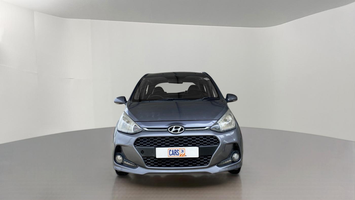 2017 Hyundai Grand i10 ASTA 1.2 VTVT, CNG, Manual, 83,034 km, Front