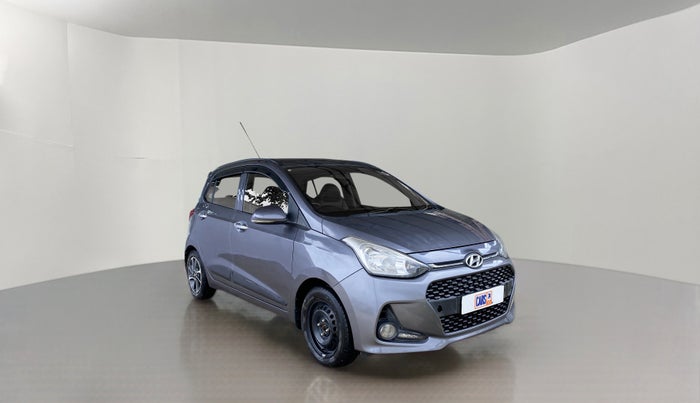 2017 Hyundai Grand i10 ASTA 1.2 VTVT, CNG, Manual, 83,034 km, Right Front Diagonal