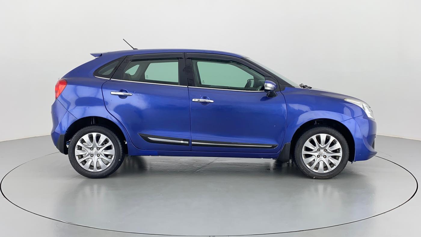 2017 Maruti Baleno ZETA 1.2 K12, Petrol, Manual, 53,808 km, Right Side View