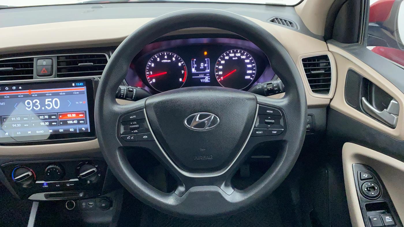 2019 Hyundai Elite i20 1.2 SPORTS PLUS VTVT, Petrol, Manual, 77,943 km, Steering Wheel Close Up