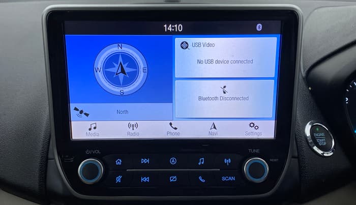 2021 Ford Ecosport TITANIUM + 1.5L PETROL AT, Petrol, Automatic, 21,724 km, Infotainment System
