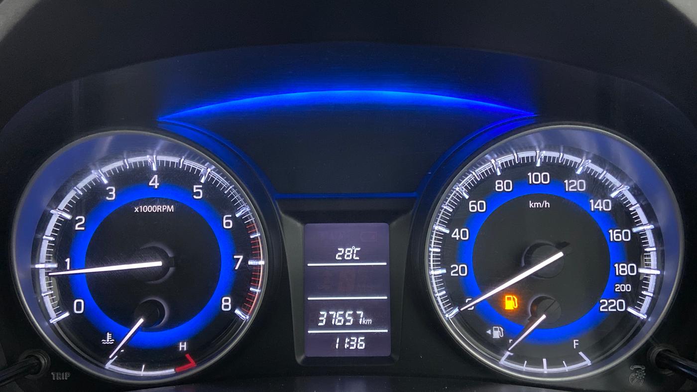 2021 Maruti Baleno DELTA PETROL 1.2, Petrol, Manual, 37,657 km, Odometer Image