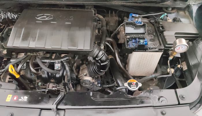 2022 Hyundai AURA SX 1.2 CNG, CNG, Manual, 22,232 km, Engine View - Left