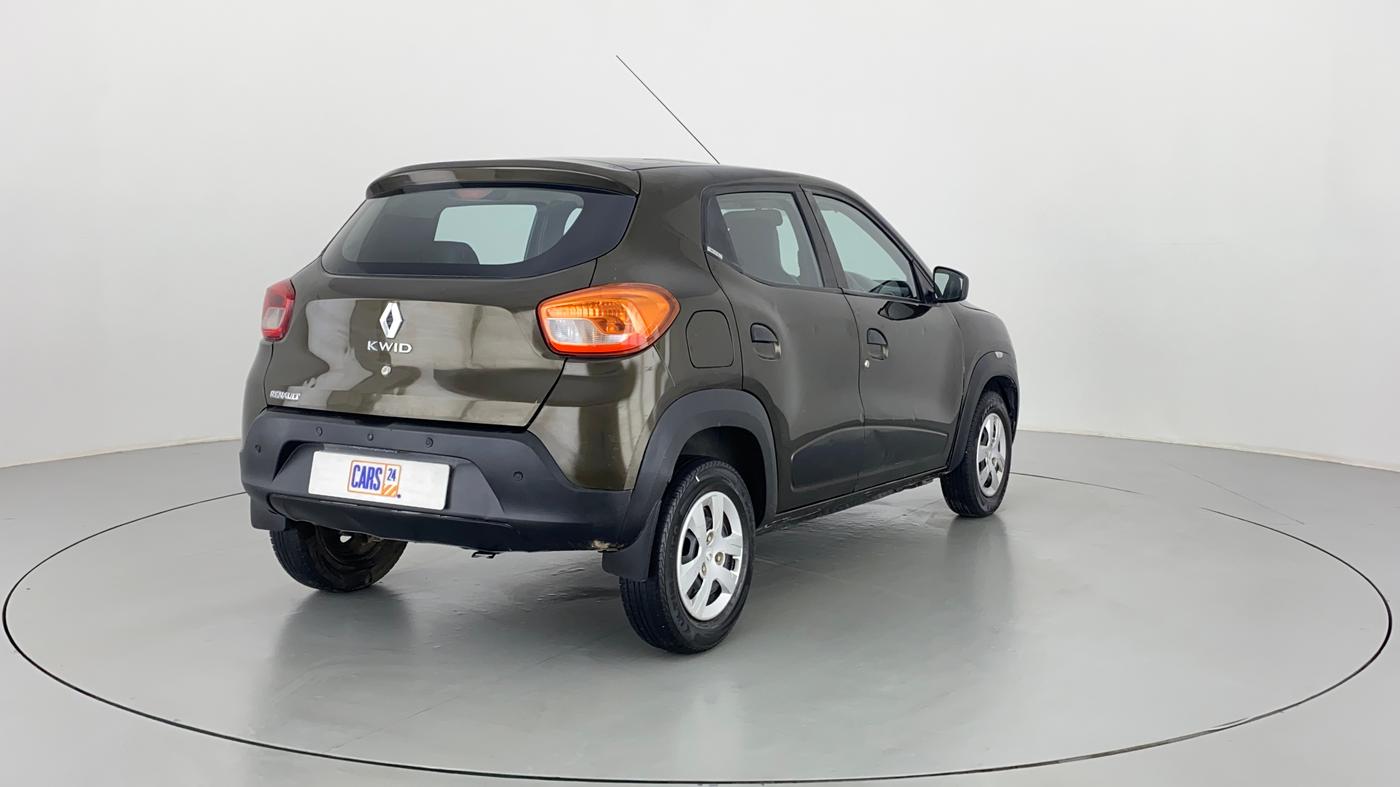 2018 Renault Kwid RXL, Petrol, Manual, 70,556 km, Right Back Diagonal