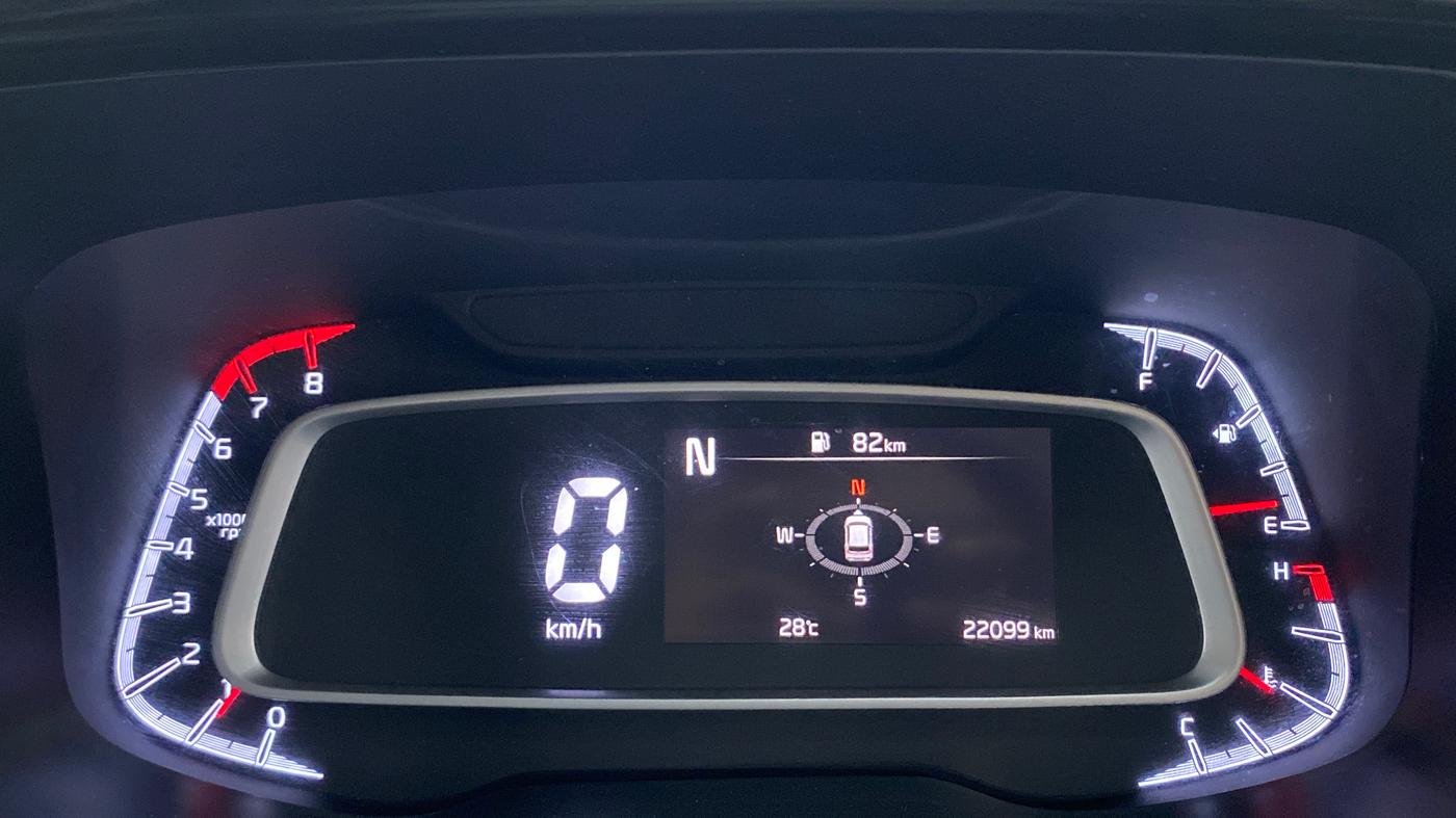 2021 KIA SONET GTX + 1.0 IMT, Petrol, Manual, 22,669 km, Odometer Image