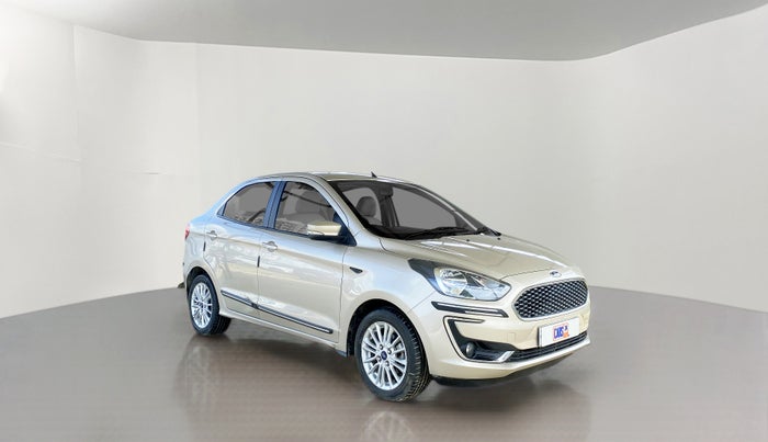 2018 Ford Figo Aspire 1.2 TITANIUM PETROL, Petrol, Manual, 50,378 km, Right Front Diagonal