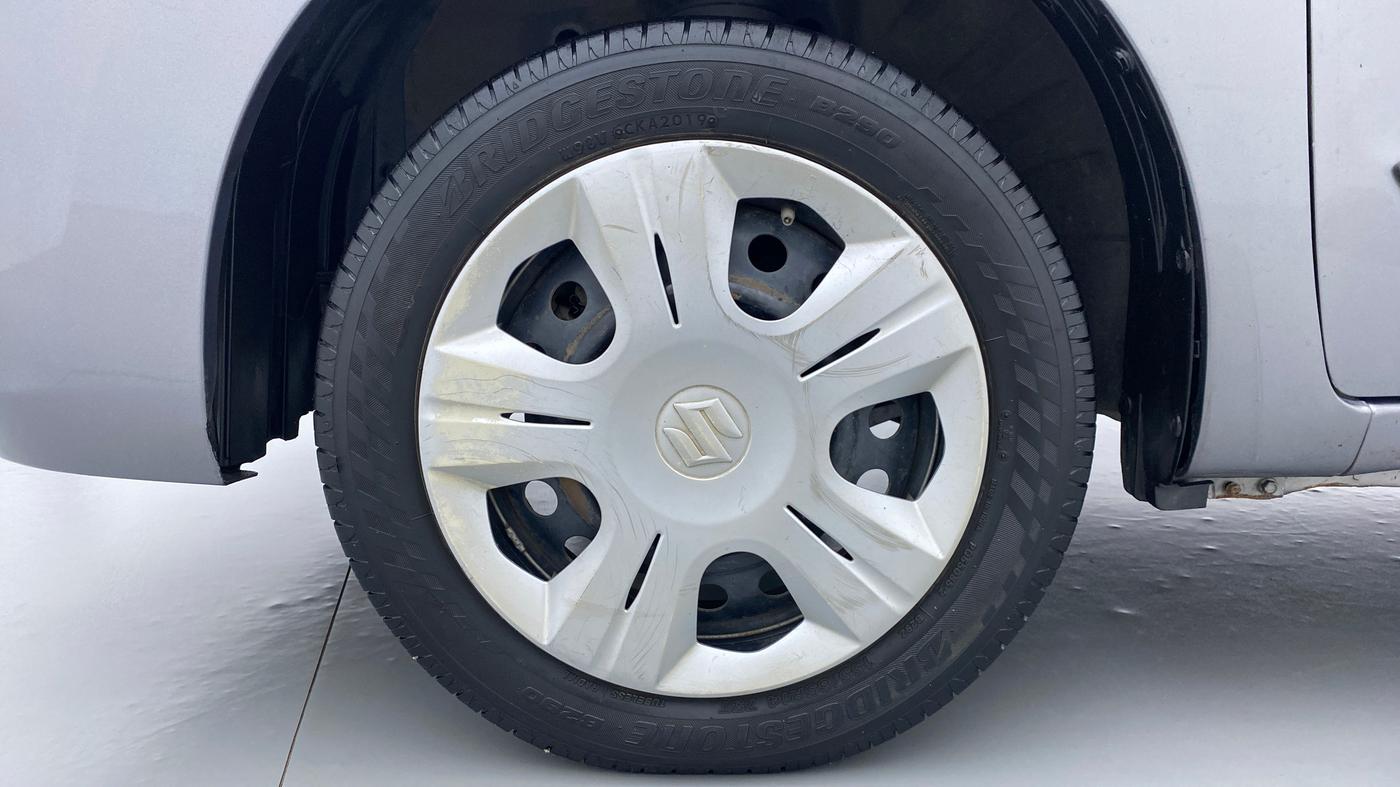 2014 Maruti Wagon R 1.0 VXI, Petrol, Manual, 48,152 km, Left Front Wheel