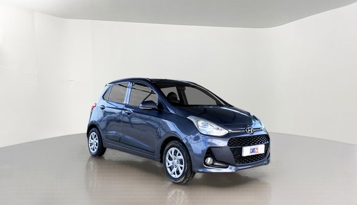2019 Hyundai Grand i10 SPORTZ 1.2 KAPPA VTVT, Petrol, Manual, 40,373 km, Right Front Diagonal