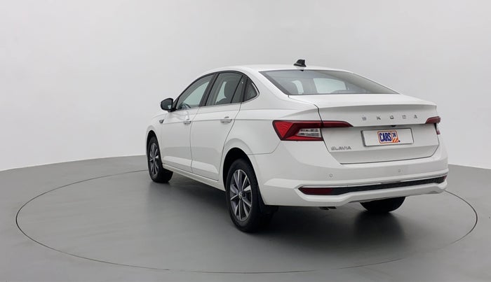 2022 Skoda SLAVIA STYLE 1.5 TSI DSG, Petrol, Automatic, 4,986 km, Left Back Diagonal