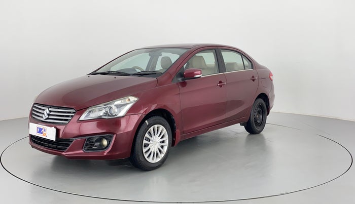2014 Maruti Ciaz VXI, Petrol, Manual, 66,665 km, Left Front Diagonal
