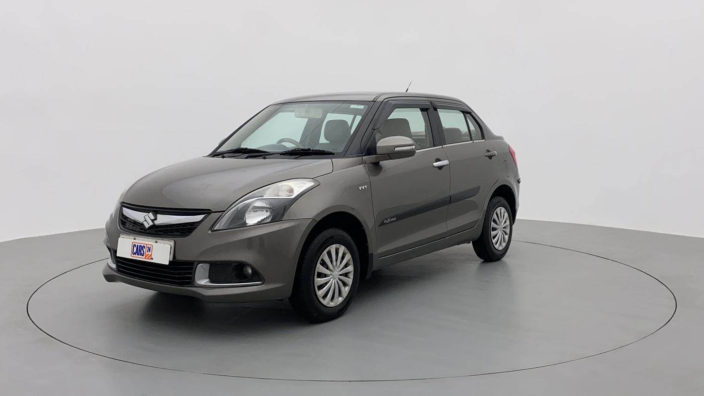 2015 Maruti Swift Dzire VXI, Petrol, Manual, 80,857 km, Left Front Diagonal
