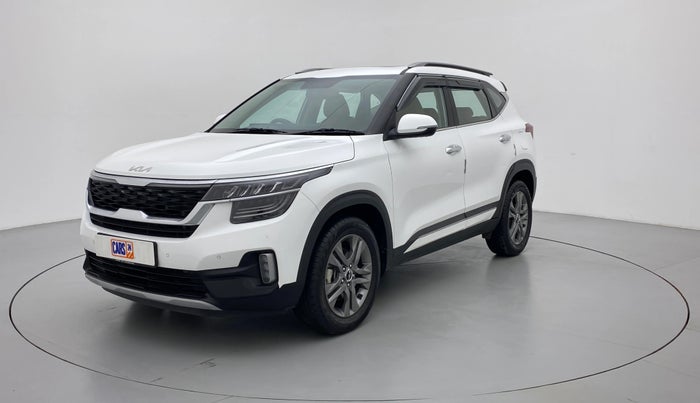 2021 KIA SELTOS HTX+ MT 1.5 DIESEL, Diesel, Manual, 6,413 km, Left Front Diagonal