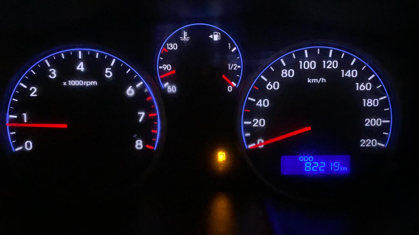2013 Hyundai i20 MAGNA O 1.2, Petrol, Manual, 82,253 km, Odometer Image