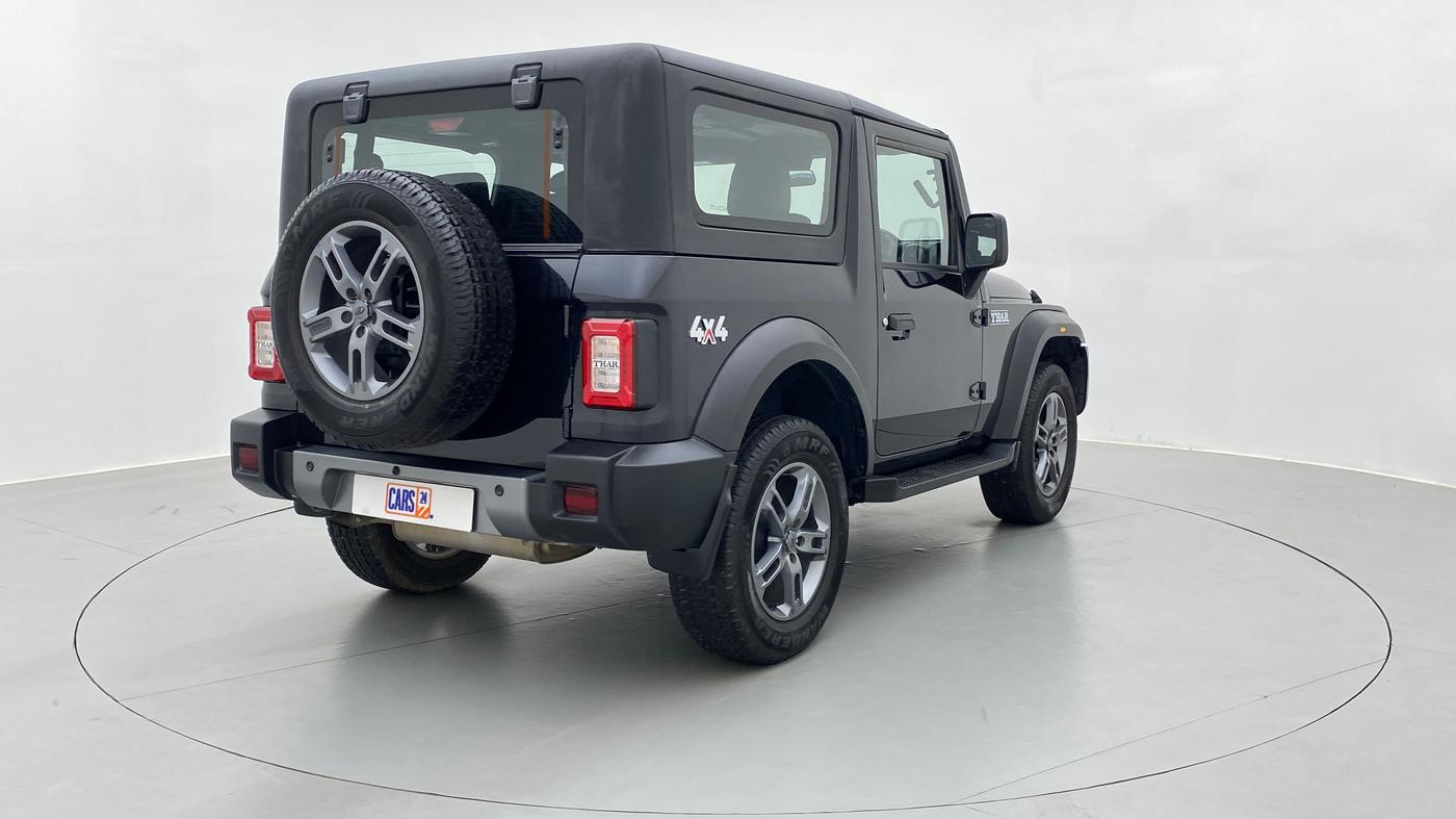 2021 Mahindra Thar LX HT PETROL 4WD MT, Petrol, Manual, 13,900 km, Right Back Diagonal