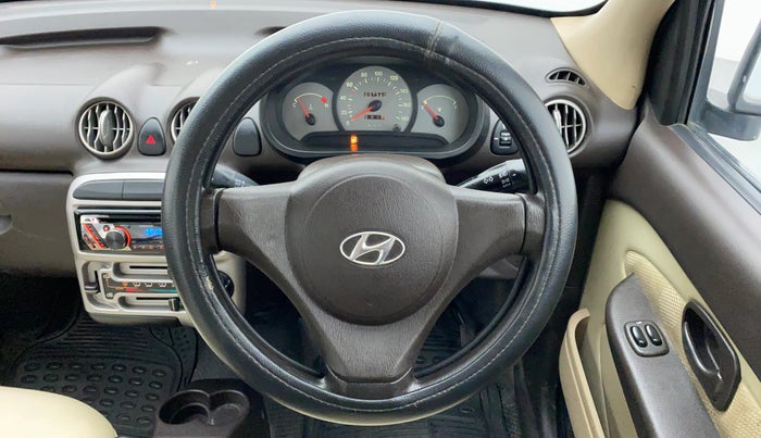 2012 Hyundai Santro Xing GL PLUS, Petrol, Manual, 37,408 km, Steering Wheel Close Up