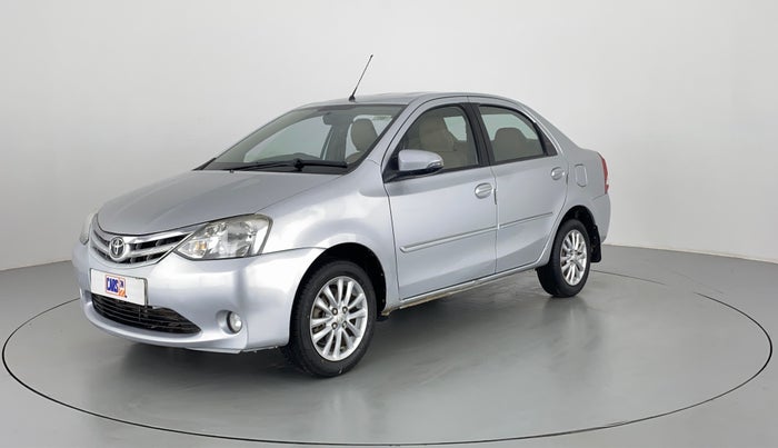 2013 Toyota Etios V SP, Petrol, Manual, 97,892 km, Left Front Diagonal