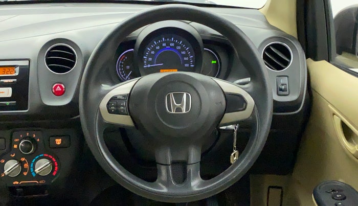 2014 Honda Brio S MT, Petrol, Manual, 54,302 km, Steering Wheel Close Up