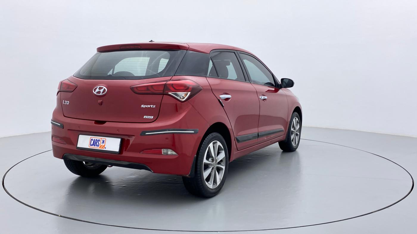 2014 Hyundai Elite i20 SPORTZ (O) 1.2, Petrol, Manual, 74,053 km, Right Back Diagonal