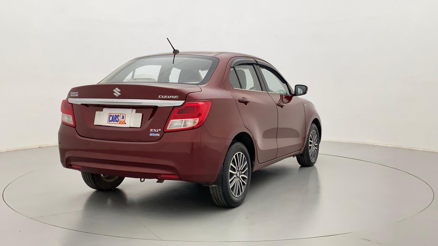 2017 Maruti Dzire ZXI Plus AMT, Petrol, Automatic, 24,123 km, Right Back Diagonal