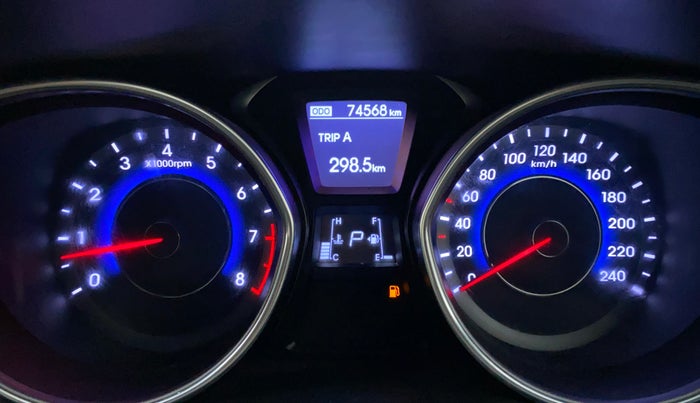 2015 Hyundai New Elantra 1.8 SX AT VTVT, Petrol, Automatic, 74,819 km, Odometer Image