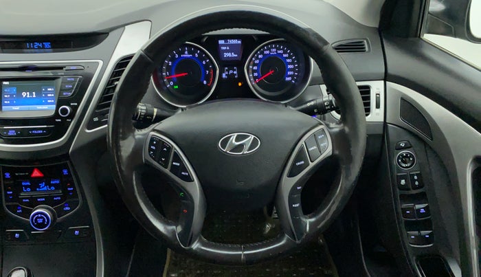 2015 Hyundai New Elantra 1.8 SX AT VTVT, Petrol, Automatic, 74,819 km, Steering Wheel Close Up